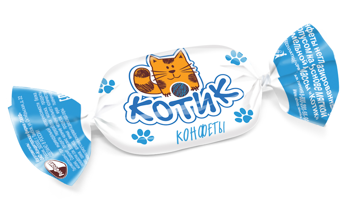 Состав конфет «коте»,