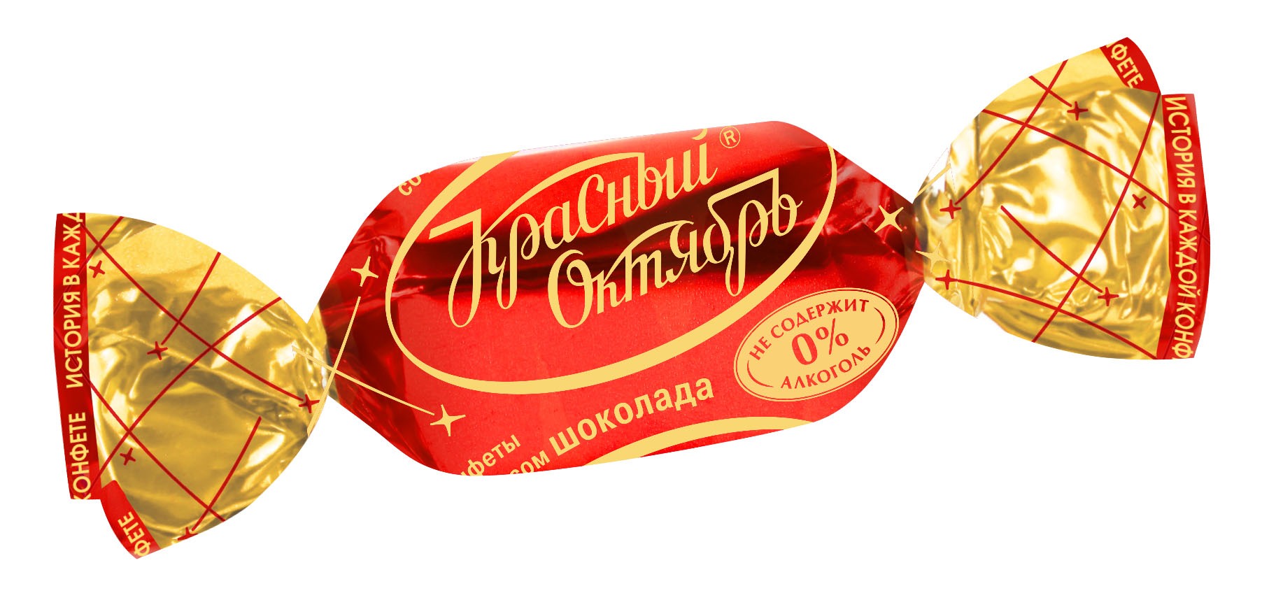 Конфеты красный октябрь карамель